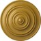 Ekena Millwork Classic Ceiling Medallion (Fits Canopies up to 4 1/8"), 13 1/4"OD x 1/2"P, Iridescent Gold CM13CLIGS - alternate 1